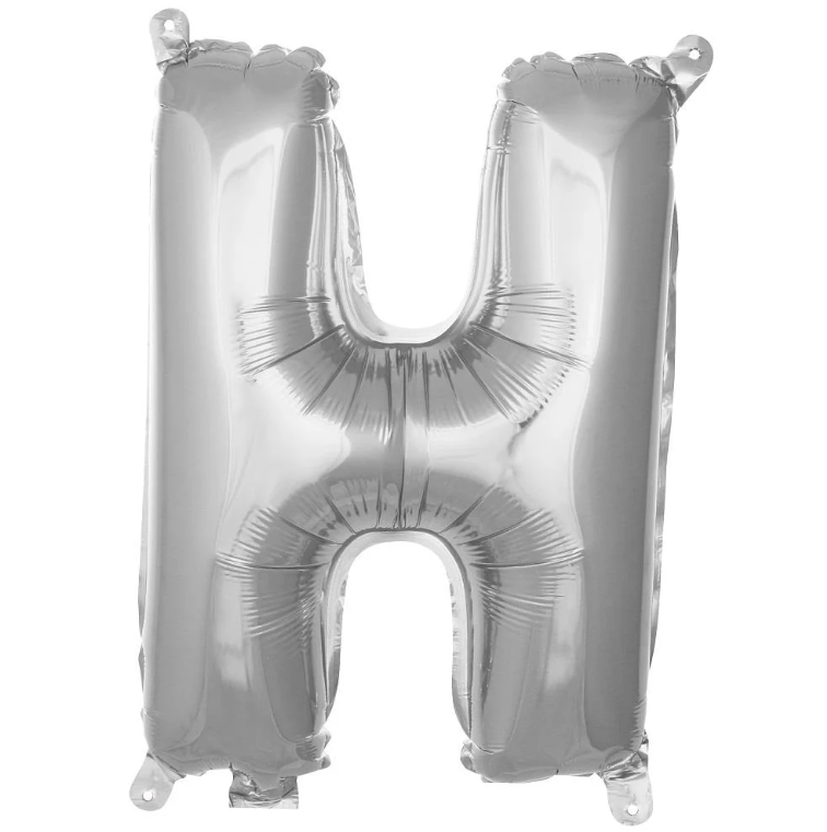 Folyo Balon Gümüş H 16 İnç 36 Cm